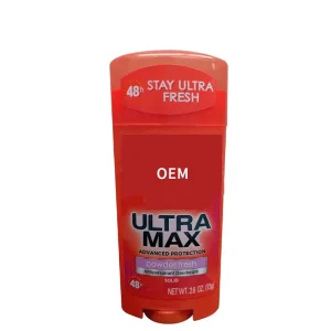 OEM Ultra Max Antiperspirant Deodorant for Body 48 Hour Protection Powder Fresh Scent Adults 2.6oz
