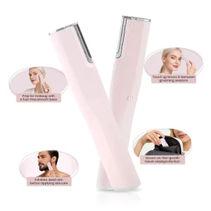 Oem Professional Electric Facial Dermaplaning Tool Hair Remover Skincare Blades Razor for Eyebrows Trimmer Household Use Hair