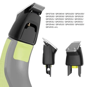 One Blade Replacement Heads Stainless Steel Durable Hair Shaving 360 Accessories Hair Clipper Fit QP2520 QP2630 QP2724 QP2834