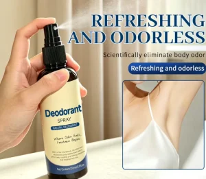 Organic Fresh Scent Body Spray Underarm Antiperspirant Deodorant Daily Care for Men and Women
