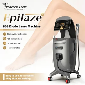 Perfectlaser Diode Laser Hair Removal Rapid Gentle Effective Permanent Epilation Equipment 4 Wavelength for All Skin Type