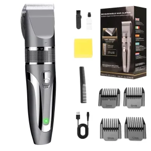 Pet Barber Electric Professional Hair Clipper Cordless Rechargeable Hair Kit Men’s Beard Trimmer