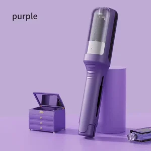 Portable Automatic Cordless Electric Hair Trimmer Stainless Steel Blades IPX2 Waterproof US Version