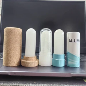 Potassium Alum Crystal Deodorizing Stone for Long term Odor Suppression Suitable for Sensitive Skin Solid Antiperspirant Stick