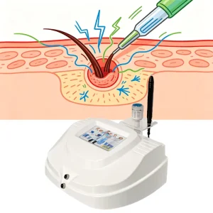 Precision Electrolysis Epilator Non Irritating to Skin