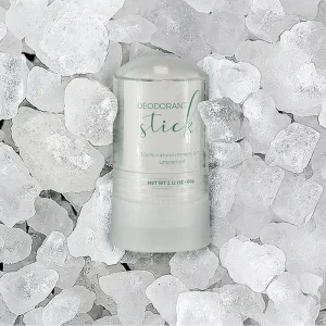 Private Label 120G Natural Crystal Antiperspirant Stick 100% Natural Underarm Potassium Alum Deodorant Push Varilla De Alumbre