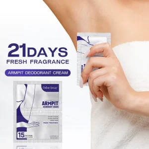 Private Label Arm Pit Whitening Cream Deodorant Full Body 72 Hour Odor Control Natural 21days Armpit Deodorant Cream