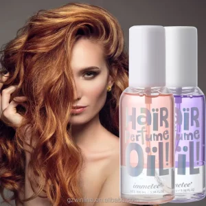 Private Label Hair Perfume Oil 100ml Long Lasting Fragrance Hair Serum Mist Shiny Nourishing Hair Care Mist for Women