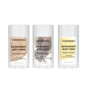 Private Label Whole Body Deodorant Stick Smooth Solid Stick Long Lasting Odor Control Body Antiperspirant Roll on Stick Perfume