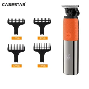 Professional Barber Clipper Cordless Oil Head Hair Clippers Waterproof Rechargeable Hair Trimmer for Men