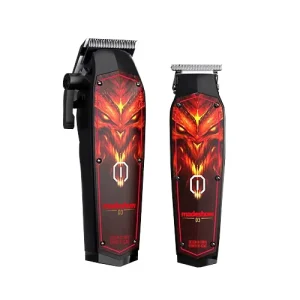 Professional Electric Cordless Barber Hair Trimmer Set for Men 2200mAh Battery 121-180 Min Runtime Household Hotel
