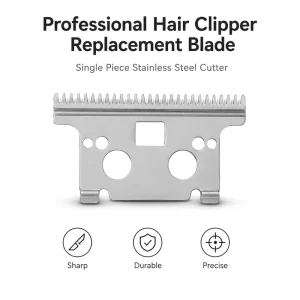 Professional Hair Clipper Replacement Blade Stainless Steel Cutter Blade for Electric Hair Trimmer Barber Tools