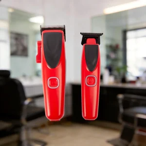 Professional Hair Clipper Set Trimmer Styling Tools Customizable LMC T200 with Adjustable Blade 6600rpm Motor for Salon Use