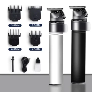 Professional Hair Clippers USB Cordless Stainless Steel Blades IPX6 Waterproof Men Barber Trimmer Shavers Edgers