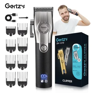 Professional Hair Clippers for Men Barber Clipper and Trimmer Set Mens Cordless Hair Clipper for Barber Haircut Kit
