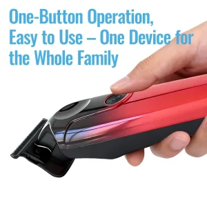 RY 032 Stand Up Design Hair Clipper 9500RPM 2 Speed Rechargeable Type C Trimmer Adjustable 0.5 6mm Global Voltage