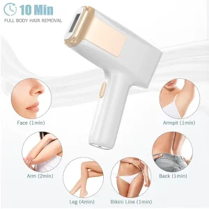 Rechargeable Cooling Ice Laser Handset Epilator Painless IPL Hair Removal Machine