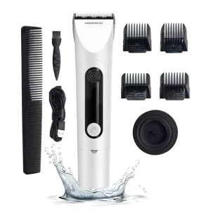 Rechargeable Cordless Hair Clippers Shaving Machine Washable Barbers Hair Clipping Beard Trimming Hair Trimmer for Men