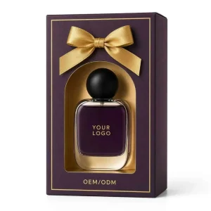 Rose Musk Perfume Customization for Cosmetics Brand CPNP Certified Custom Private Label Perfume Window Box Packaging