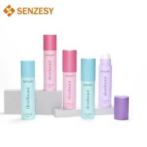 SENZESY Direct Factory 20ml PET Portable Liquid Dropper Bottle for Body Deodorant Antiperspirant Roll on Cosmetics Packaging