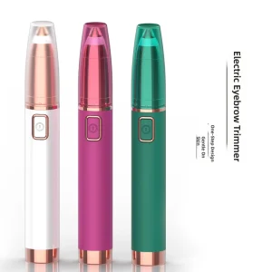 SF 1103 Mini Electric Eyebrow Epilator for Women Lipstick Shaped Hair Removal Device Electric Eyebrow Trimmer
