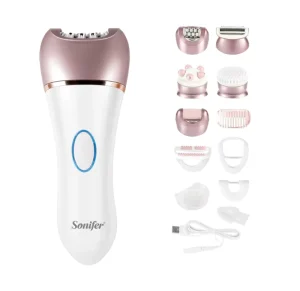 SF 9565 Home Use 2 Speed Multifunctional Waterproof Led Rechargeable Women Hair Removal Appliances