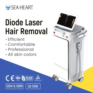 Seaheart TITANs2K 1600W Body Silky Epilator 4 Wavelength Diode Laser for Hair Removal Machine