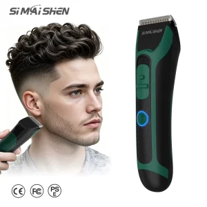 SiMAiSHEN B1 Hair Engraving Beard Trimmer for Men Can Customize Battery 5000 Mah Hair Clipper Durable 600 Minutes Type C