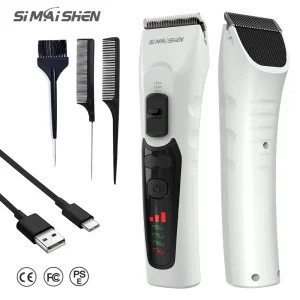 SiMAiSHEN B3 Customize Cordless Hair for Clipper and Trimmer Combo Electric Hair Scissors Close Shaving USB Recharge