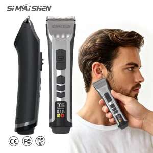 SiMAiSHEN D12 S Hair Clipper Kit 7000RPM Detachable Powder Metallurgy Blade Hair Cutting Machine for Barbers Facial Hair Trimmer