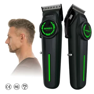 SiMAiSHEN-T6 Hight-Tech Silent Low Maintenance 9000rpm 3 Speed Hair Clippers Men Professional Rechargeable Trimmer Machine