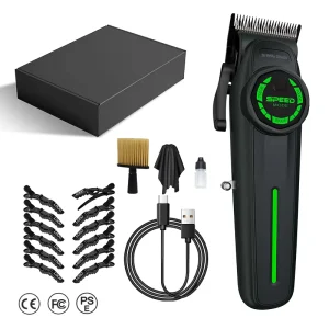SiMAiSHEN-T6 OEM Barber Cordless Hair Cutting Machine Combo 9000Rpm Pro Barber Supplies Electric Hair Clipper Trimmer for Men