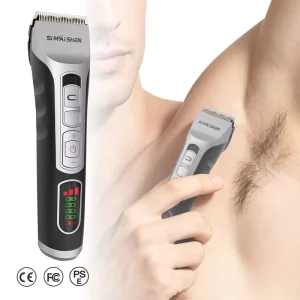 SiMAiSHEN X12 D 7000Rpm Barbershop Rechargeable Electric Engraving Hair Clipper Smart Digital Display Professional Hair Trimmer