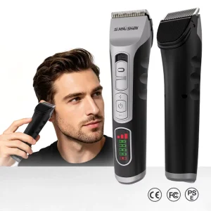 SiMAiSHEN X12 D 7000Rpm Blade Head Can Be Changed Easily in 5 Seconds Men Hair Clipper Professional Hair Trimmer Barber Supplies