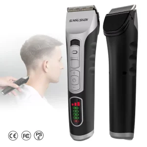 SiMAiSHEN X12 D Electric Hair Trimmer for Men New Trends Barbershop Hair Clipper Removable Blade Trimmer for Fast Smooth Cutting