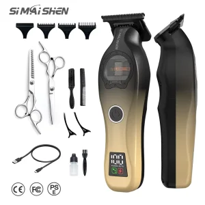 SiMAiSHEN Y12 MRD Clipper OEM External Rotor Brushless Motor Barber Salon Hair Trimmer Quiet High Speed 7000Rpm