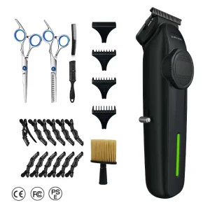 SiMAiSHEN Y6 Barber Supplies Factory Custom OEM Professional USB Rechargeable Cordless Men Body Hair Beard Trimmer Clipper Set