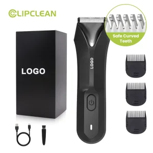 Skin Safe Cordless Men Women Hair Removal Shaver Electric Grooming Body Hair Trimmer Sensitive Area Groin Waterproof USB Cable