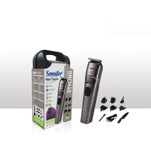 Sonfer SF 9556 Silent Design Hair Styling Trimmer IPX6 Waterproof 6 in 1 Professional Personal Care Hair Clipper