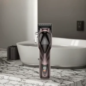 Stainless Steel Mini Electric Barber Hair Trimmer Gold Silver USB Charging Clippers Men Outdoor Household English