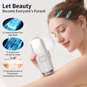 T055 Sapphire Ice Cooling Handheld IPL Hair Removal Epilator for Home Use RV Painless Permanent Depilator Hair Removal