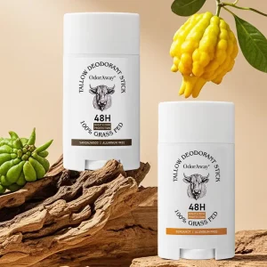 Tallow Antiperspirant Deodorant Cream Butter Deodorant Stick Underarm Flavor Suppression