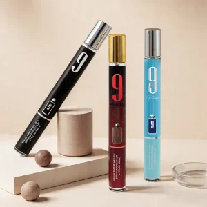 Travel Friendly Slim Tube Perfume Spray Luxury Long Lasting Unisex Fragrance with Various Elegant Arabian Scents