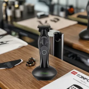 Trisan XTRA Professional Brushless Stainless Steel Hair Trimmer USB Rechargeable Barber Trimmer 2500mAh IPX4 Household