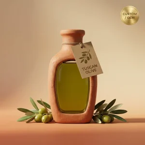 Tuscan Olive Green Herbal Woody Fragrance OEM Custom Mediterranean Scent Unisex Perfume