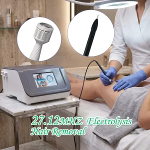 Two Handles Electrolysis Epilation Skin Care Permanent Hair Removal Electrolysis Hair Removal Machine with Needle
