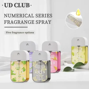 UD CLUB Brazil Unisex Perfume Alcohol-Free Floral Fresh Card Spray for Men Women Long-lasting Woody Cross-Border Aroma
