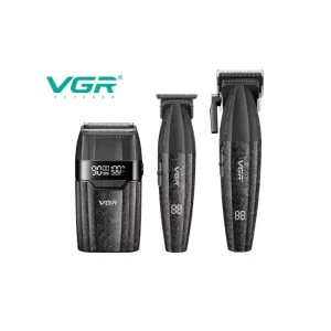 VGR V 640 S3 Hair Trimmer Professional Clippers Cordless Hair Clipper Shaver 9000 RPM Adjustable Hair Cutting Machine for Men