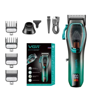 VGR V 674 9000RPM Salon Professional Hair Trimmer Cordless Hair Clippers Hair Cutting Machine Beard Trimmer Shaver Razor