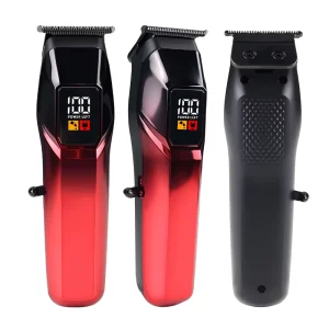 VOAUN V-8032 Professional Electric Hair Clipper Adjustable USB Battery LED Display Household Outdoor Hair Clipper Trimmer